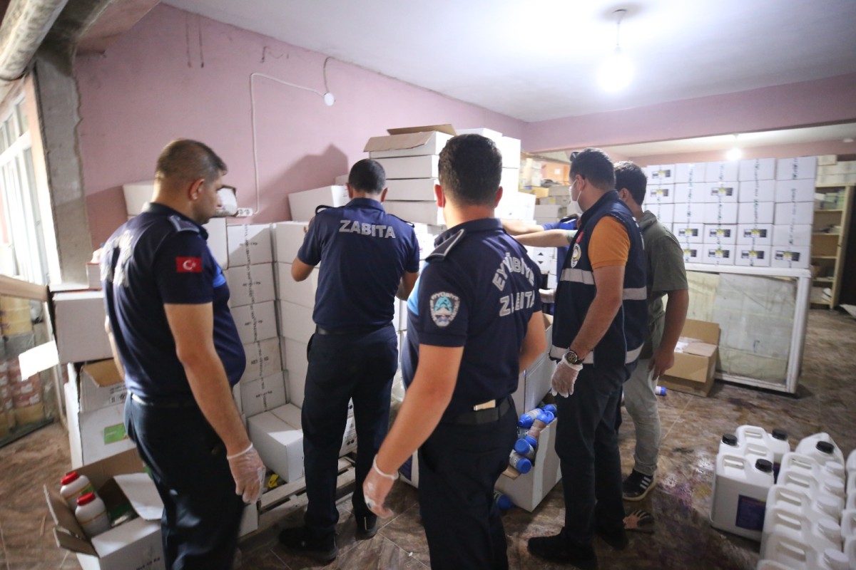 Eyyübiye’de Zabıta’dan Büyük Operasyon