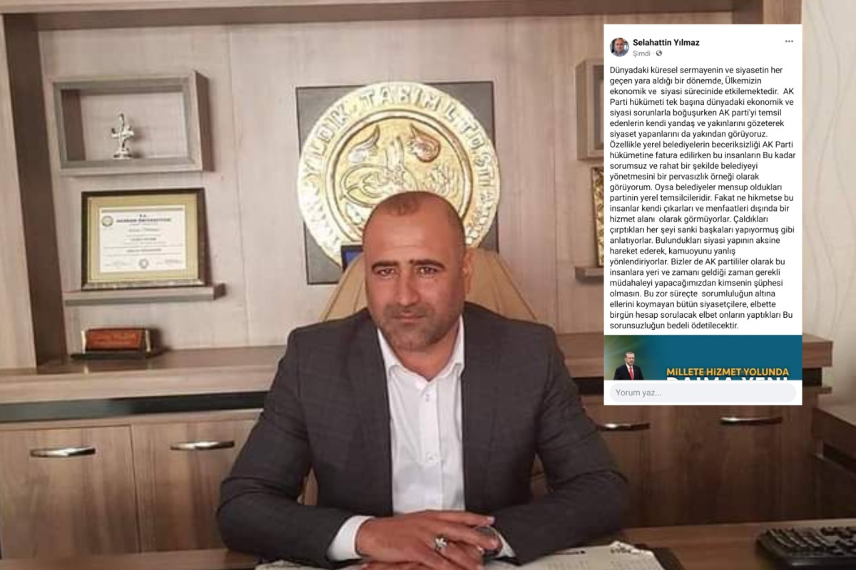 Ak Partili isim, Ak Parti Belediyelerine Ateş Püskürdü! 