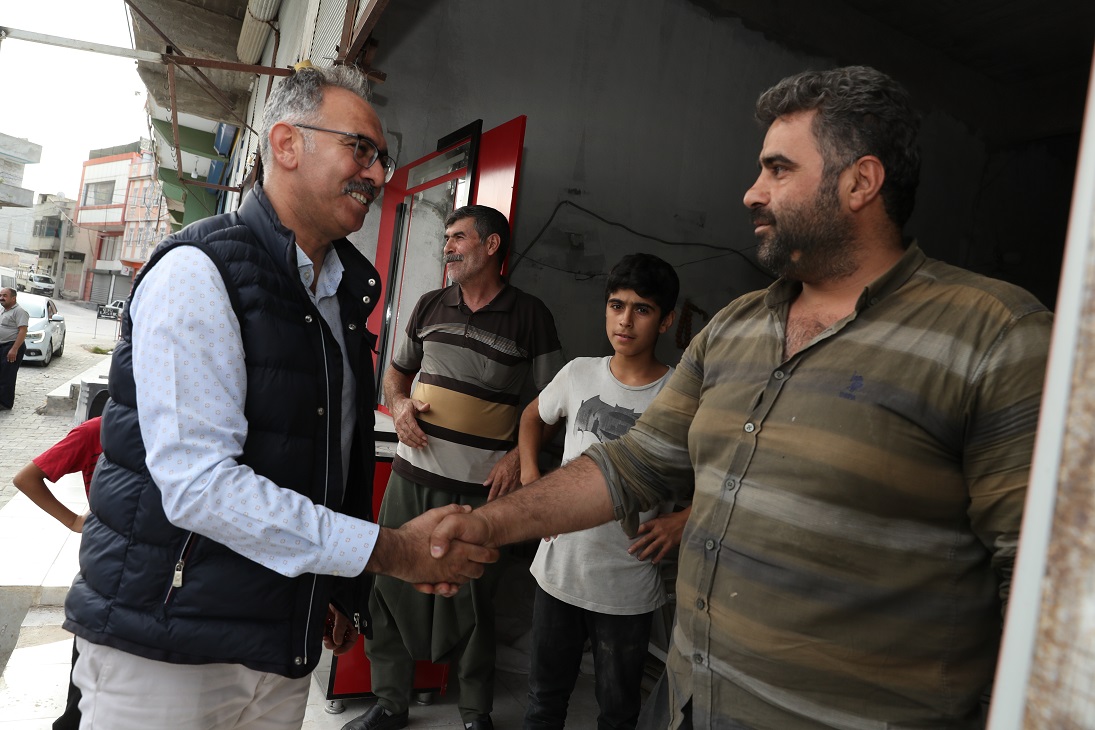 Eyyübiye Belediye Başkanı Mehmet Kuş, Yenice Mahalesi’nde Halka Buluştu