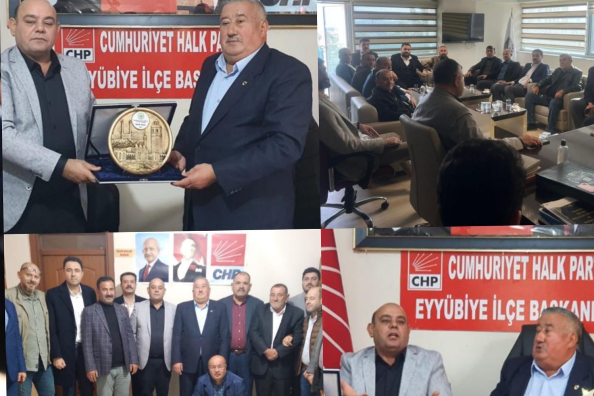 ÖNCEL-DER CHP EYYÜBİYE TEŞKİLATINI ZİYARET ETTİ