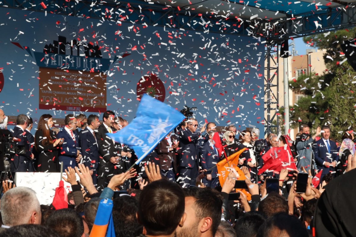 CUMHURBAŞKANI ERDOĞAN ŞANLIURFA’DA 532 PROJENİN AÇILIŞINI YAPTI