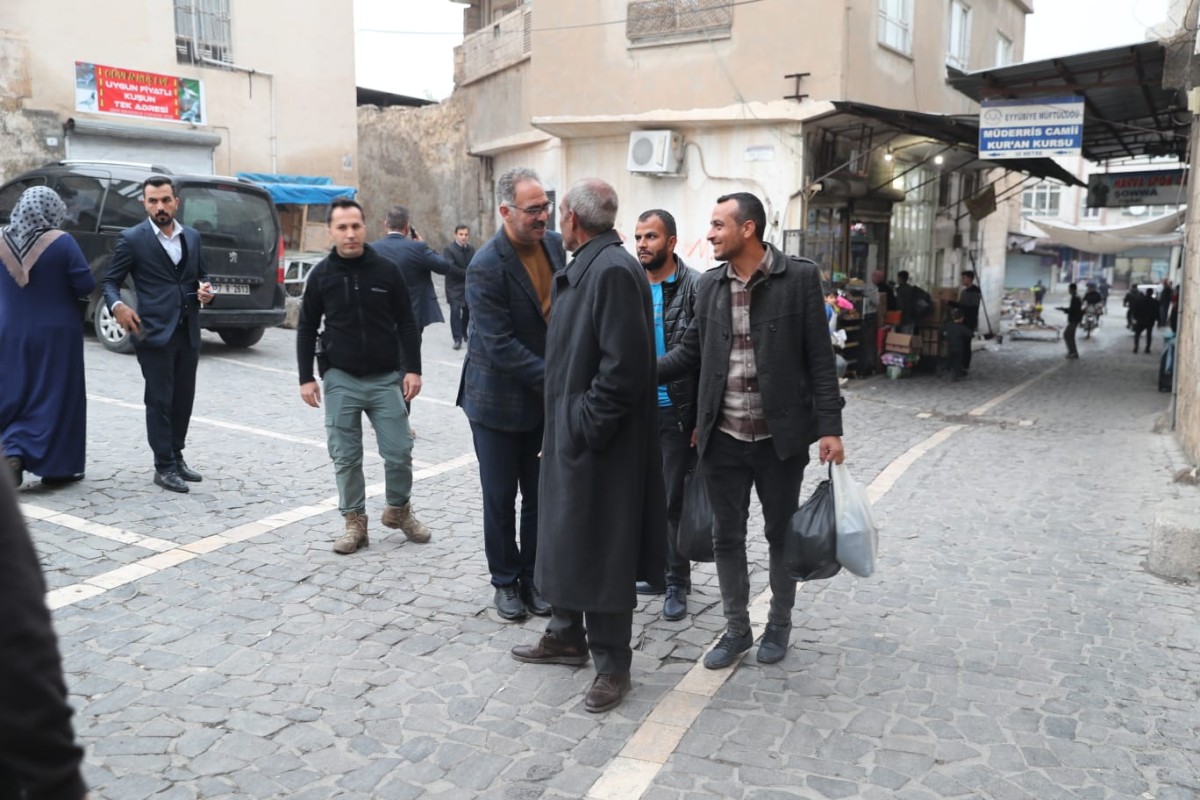Eyyübiye Belediye Başkanı Mehmet Kuş, Harrankapı Mahallesi’nde Halkla Buluştu
