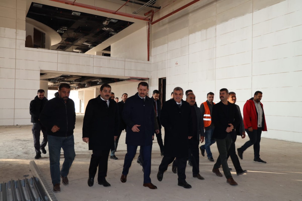 BAŞKAN BEYAZGÜL VALİ AYHAN İLE BİLİM MERKEZİNDEKİ ÇALIŞMALARI İNCELEDİ
