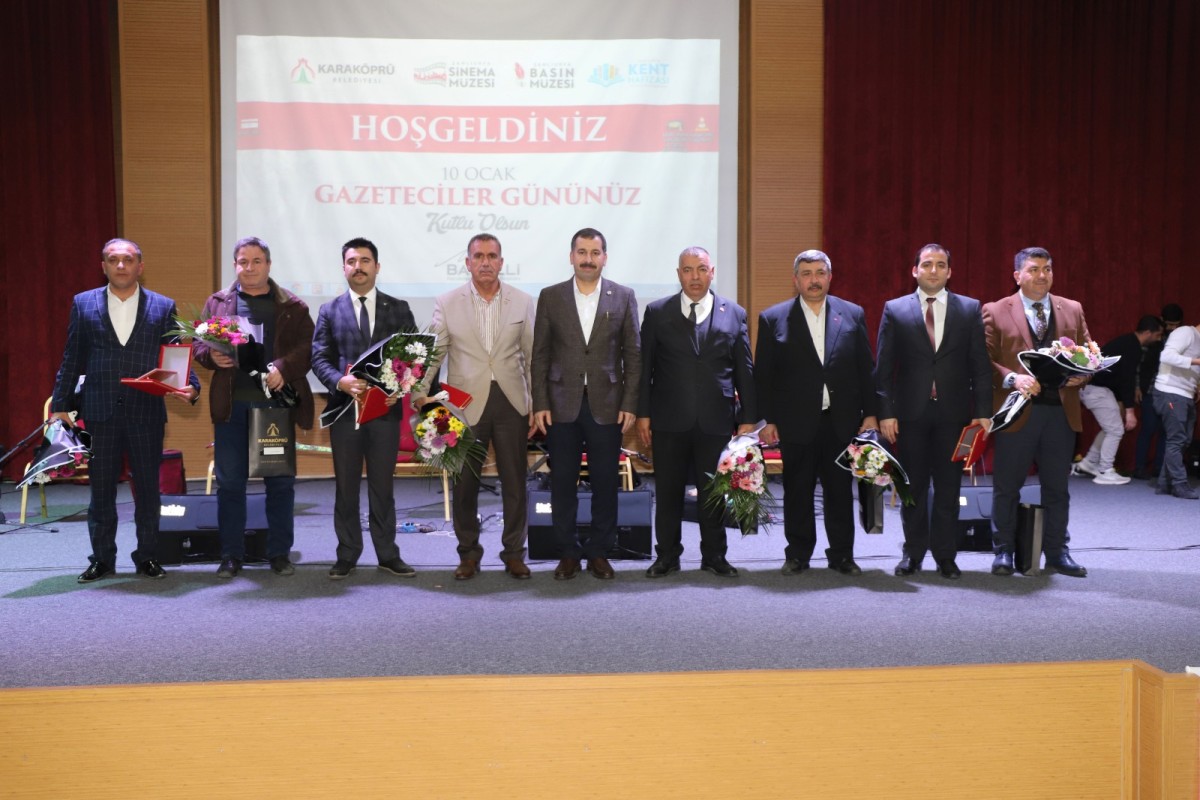 GAZETECİLER KARAKÖPRÜ’DE BULUŞTU 