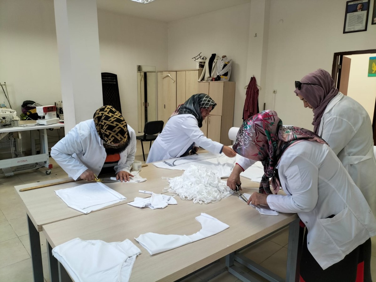 ŞANLIURFALI KADINLAR ADIYAMAN’A DESTEĞİNİ SÜRDÜRÜYOR