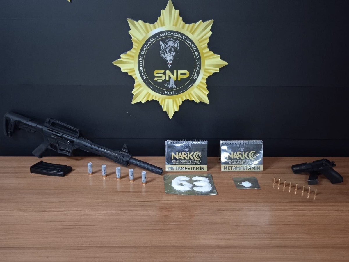 Şanlıurfa'da Uyuşturucu Operasyonu 2 Gözaltı 