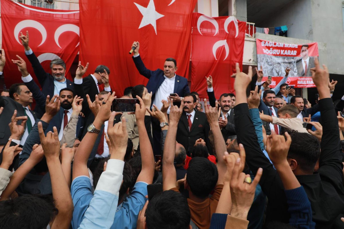 Ceylanpınar, MHP’yi bağrına bastı!