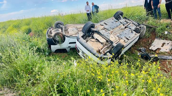 Akçakale Yolunda Feci Kaza 