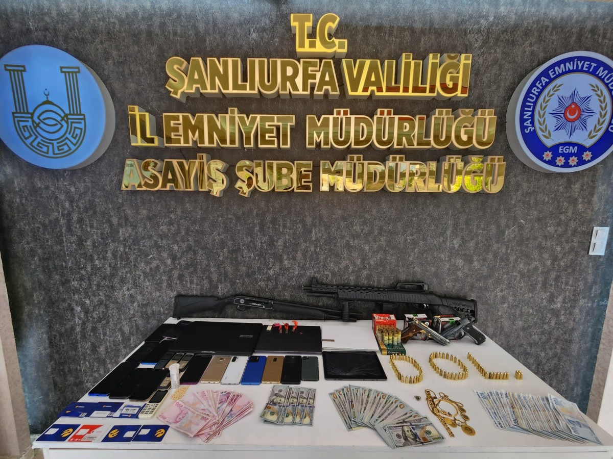 Akçakale’de Telefon Dolandırıcılığı Yapan Şahıslara Müthiş Operasyon 