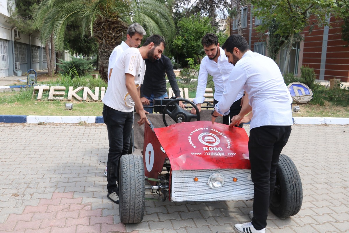 Harran Üniversitesi Öğrencileri Yerli ve Milli Araç Geliştirdi