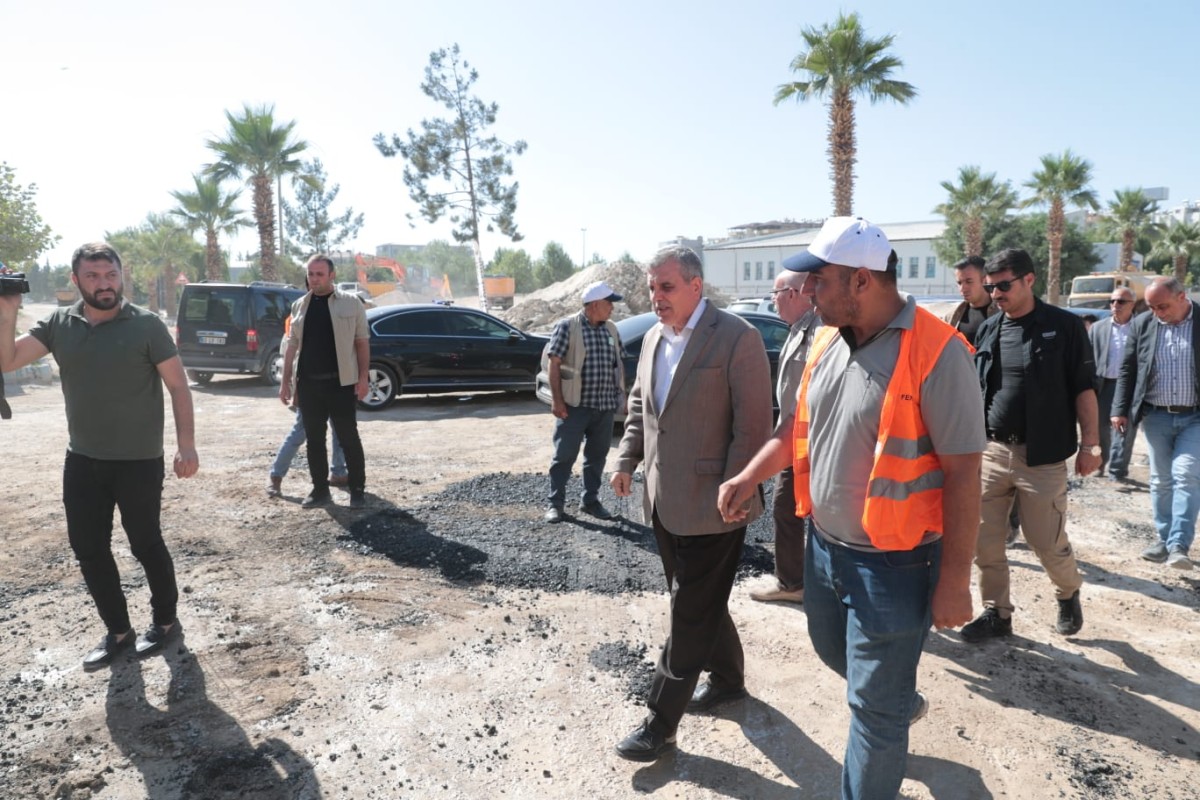 BAŞKAN BEYAZGÜL BİRECİK’TE SÜRDÜRÜLEN ÇALIŞMALARI YERİNDE İNCELEDİ