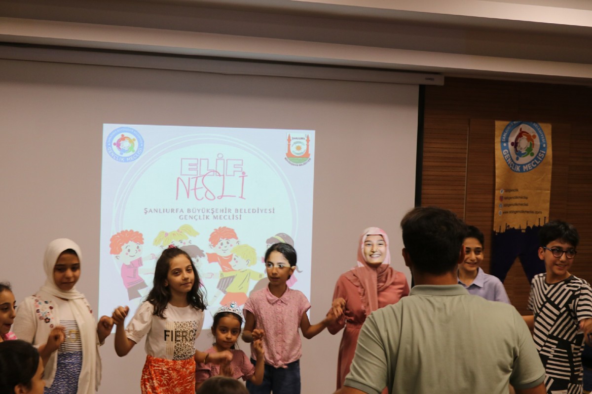 ŞANLIURFALI ÇOCUKLAR 'ELİFİN NESLİ' PROJESİNİ ÇOK SEVDİ