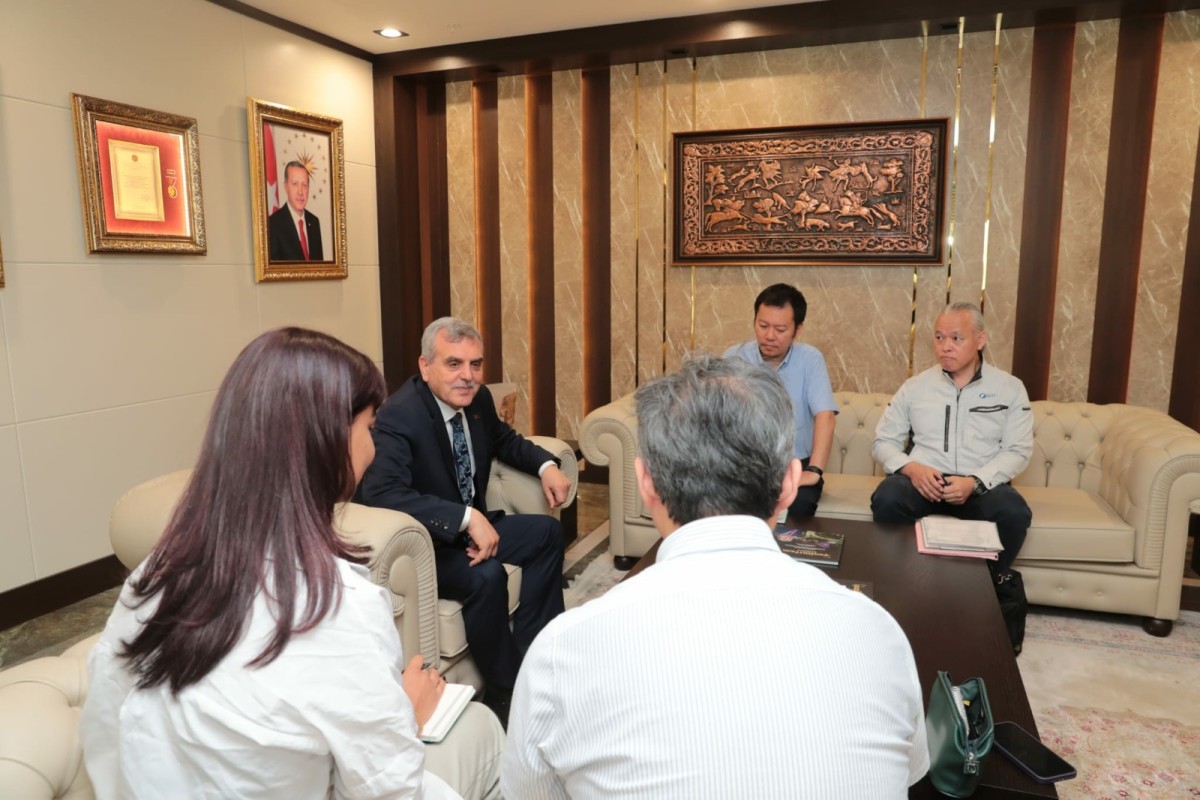 JAPONYA ULUSLARARASI İŞBİRLİĞİ AJANSI JICA’DAN BAŞKAN BEYAZGÜL’E ZİYARET