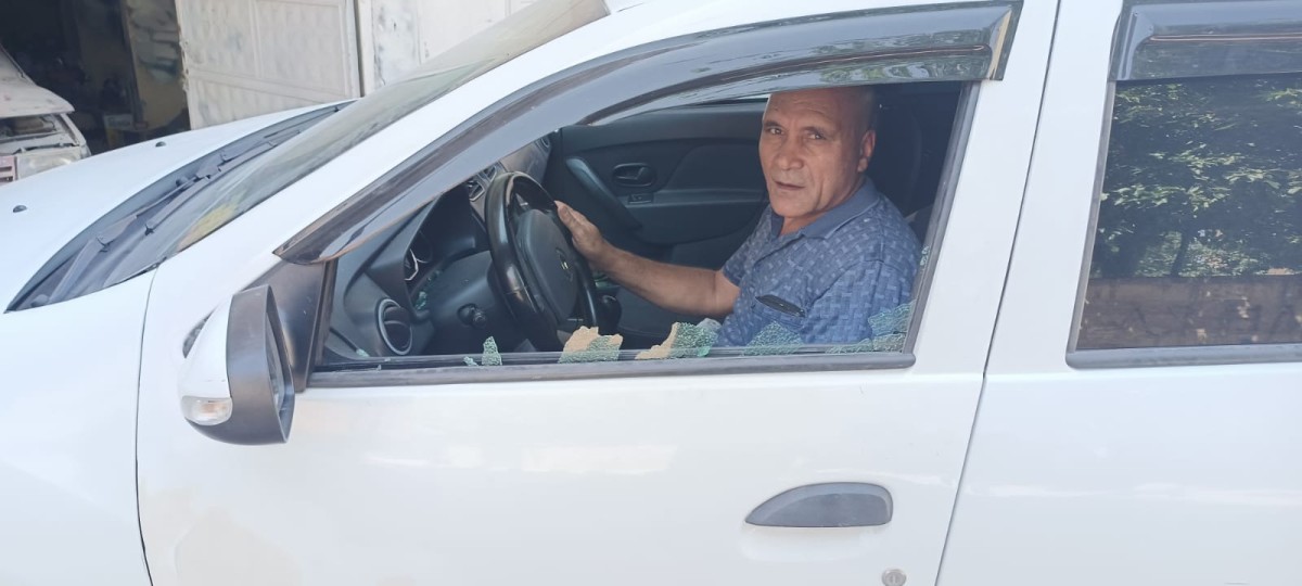 Şanlıurfa'da Aşırı Sıcaktan Otomobil Camı Çatladı