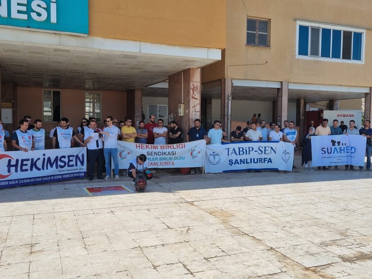  Şanlıurfa’da Doktorlar İş Bıraktı!