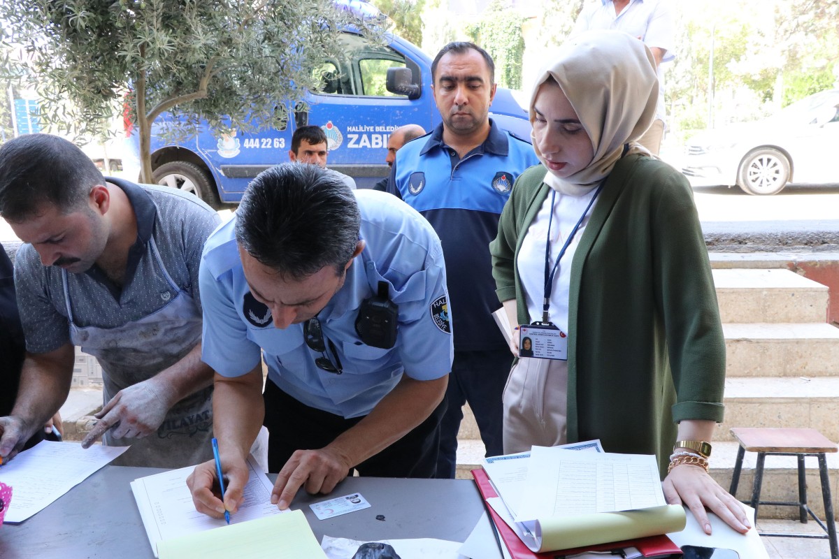 HALİLİYE ZABITASINDAN FIRINLARA BACA VE GRAMAJ DENETİMİ