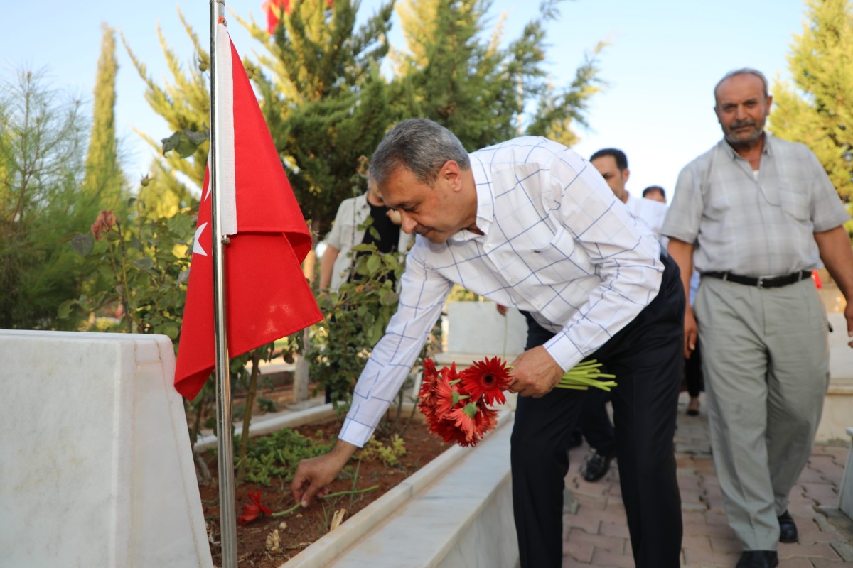 VALİ ŞILDAK’TAN OSMANBEY ŞEHİTLİĞİ’NE ZİYARET