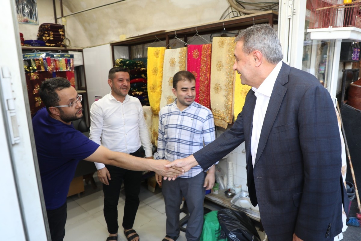 VALİ ŞILDAK TARİHİ BÖLGEDE ESNAFI ZİYARET ETTİ