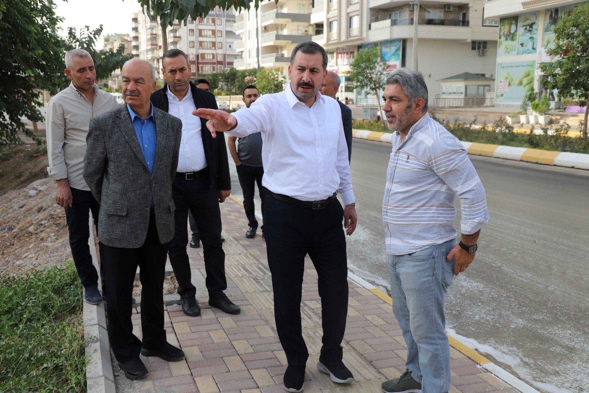 BAŞKAN BAYDİLLİ AKPİYAR MAHALLESİNİ İNCELEDİ