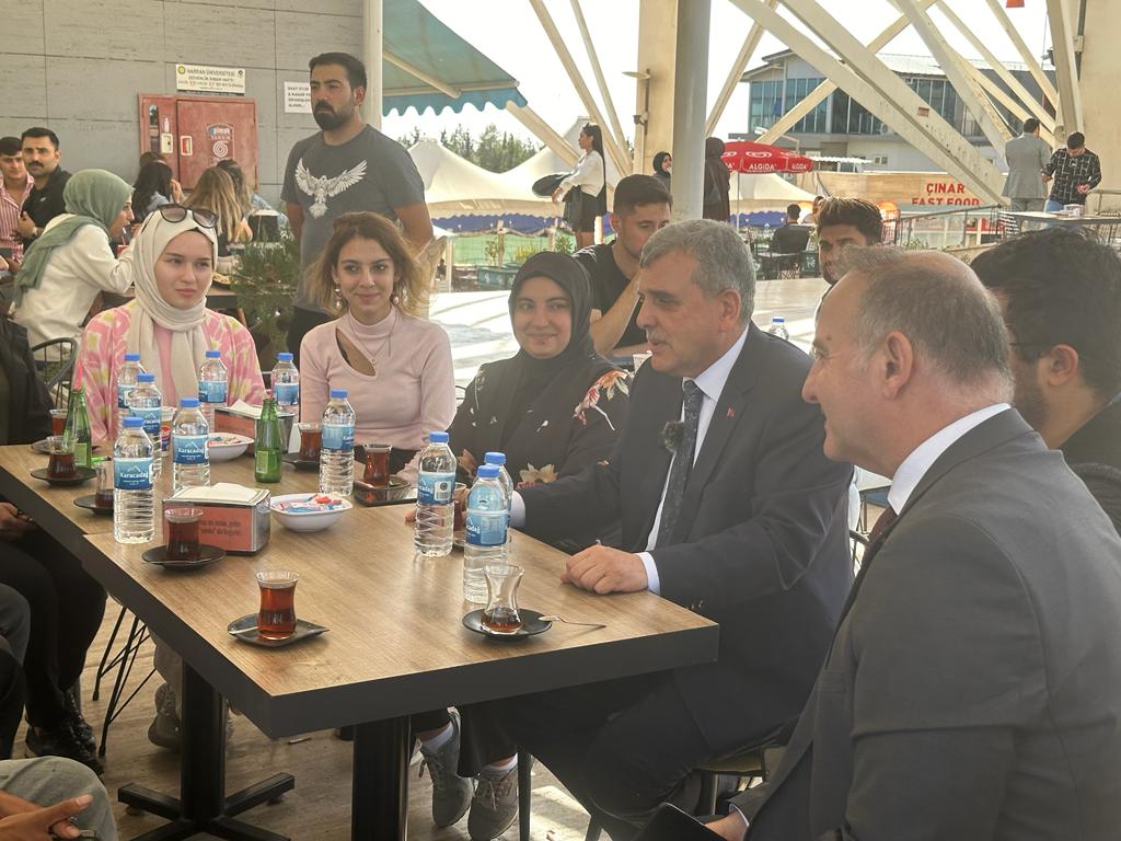 Büyükşehir Belediye Başkanı Harran Üniversitesi’nde Öğrencilerle Buluştu