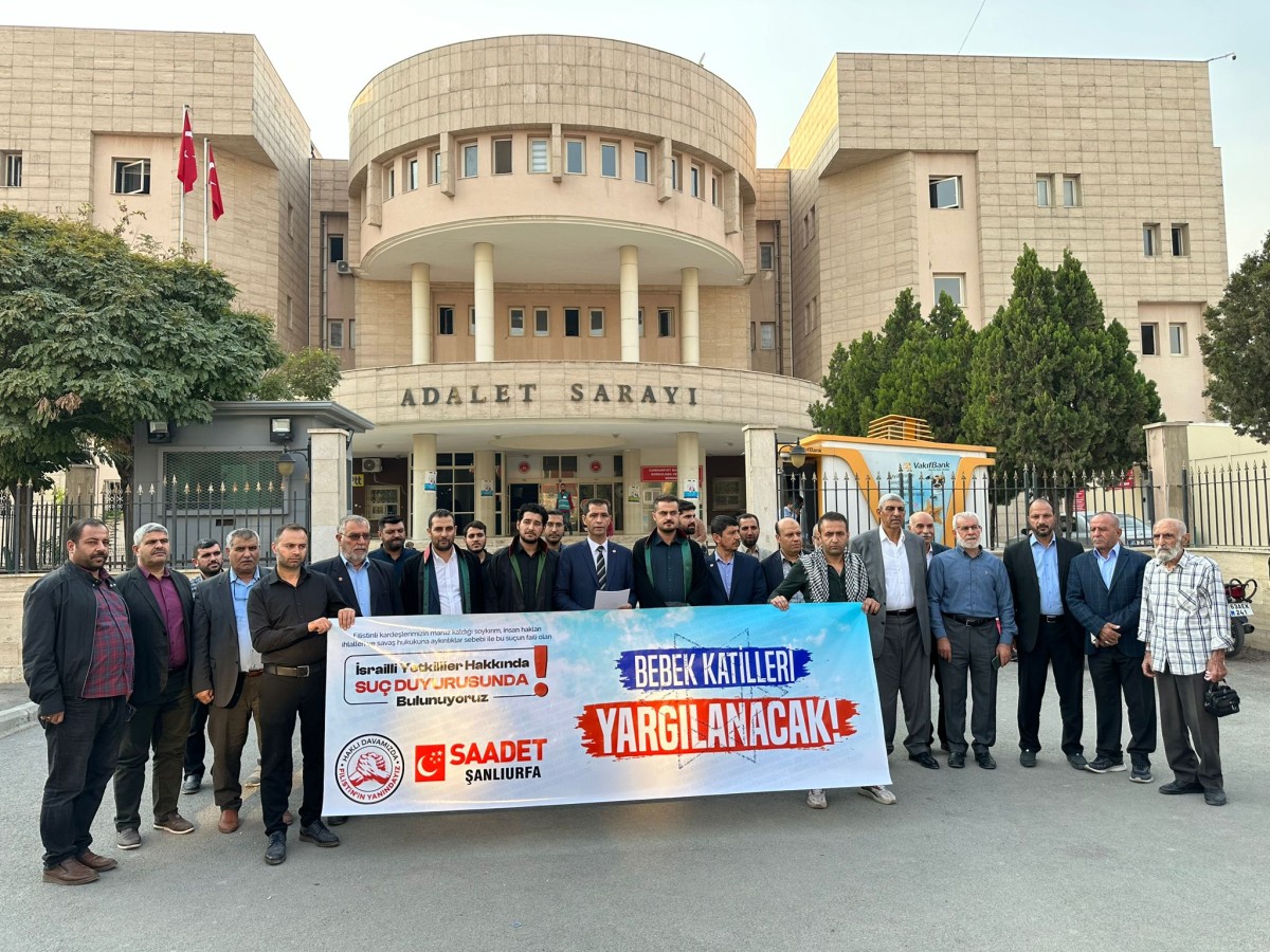 Saadet Partisi İsrail'li yetkililer hakkında suç duyurusunda bulundu 