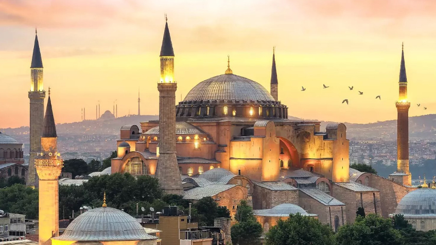 AK PARTİLİ BELEDİYELER GAZZE İÇİN AYASOFYA’DA BULUŞTU