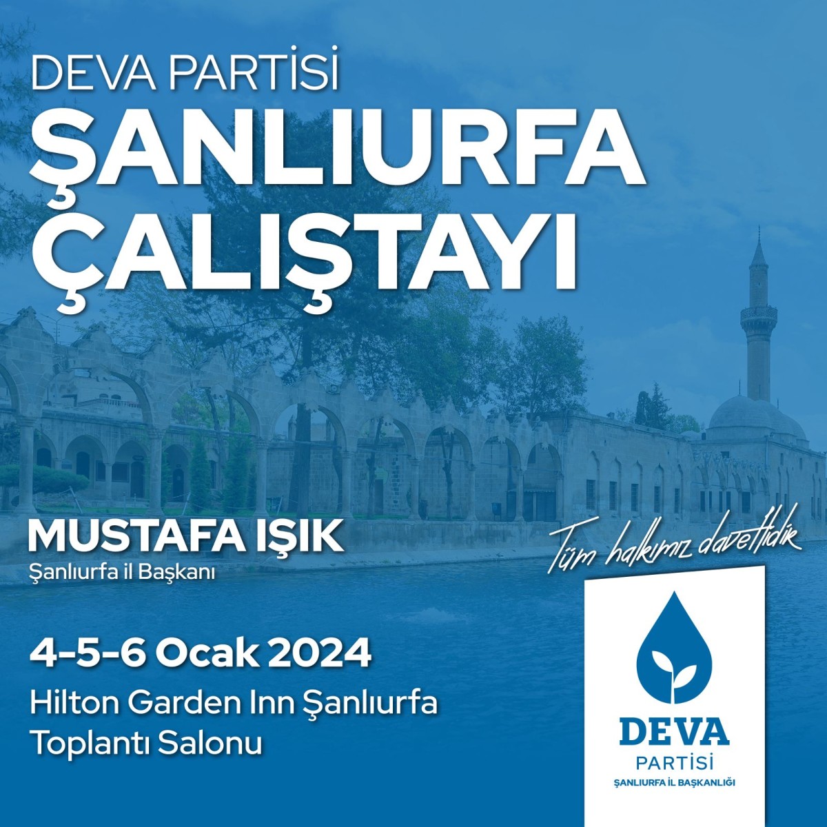 DEVA’dan Şanlıurfa Çalıştayı…