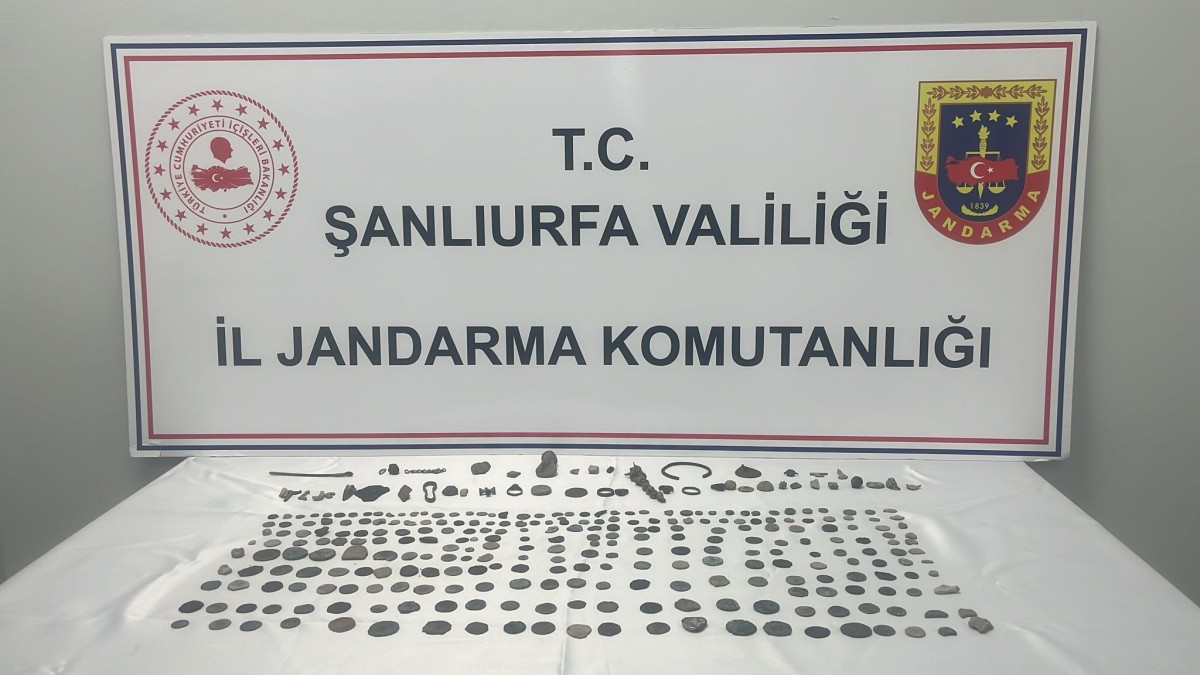 Şanlıurfa'da Tarihi Eser Kaçakçılığı 1 Gözaltı 