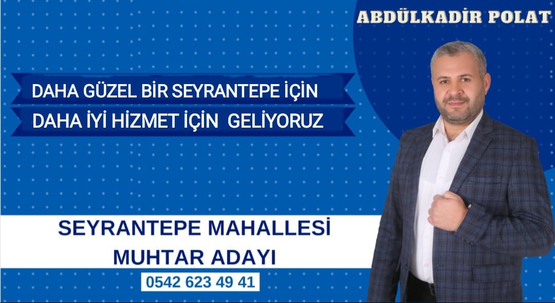 Muhtar Adayı Abdülkadir Polat Kapı kapı dolaşıp projelerini anlatıyor  