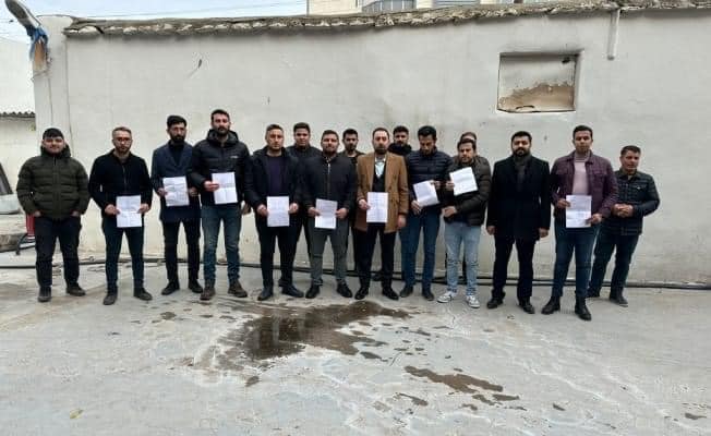 AK Parti Siverek Gençlik Kolları Teşkilatı İstifa Etti