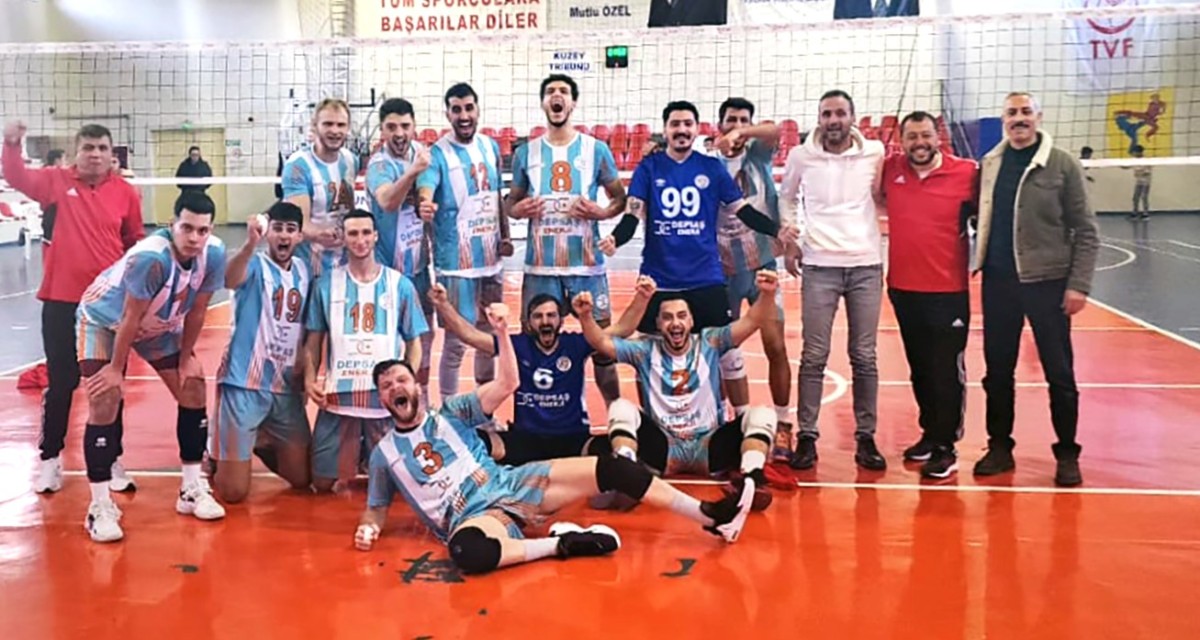 DEPSAŞ ENERJİ VOLEYBOL TAKIMI ZİRVE YARIŞINI SÜRDÜRÜYOR