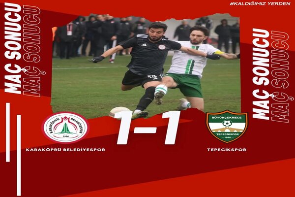Tepecikspor'dan Karaköprü'ye 90+1'de çelme