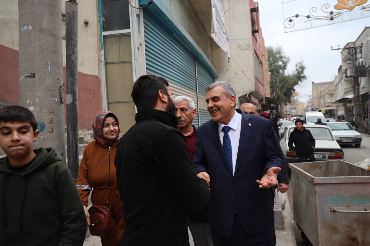 BAŞKAN BEYAZGÜL ESNAFLARLA BULUŞTU
