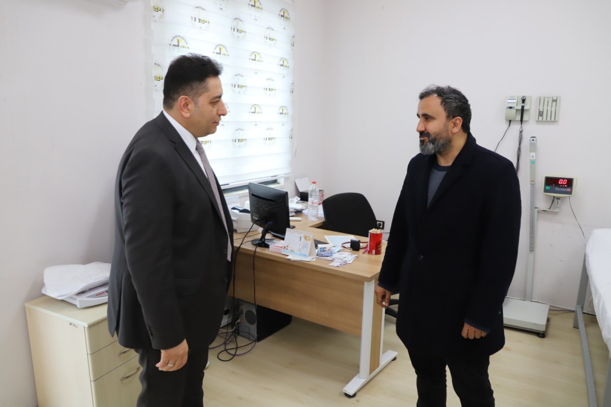 İl Sağlık Müdürü Solmaz Harran da sağlık çalışanları ile bir araya geldi.