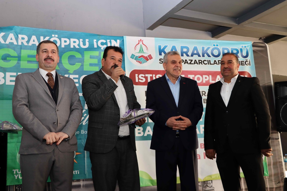 PAZAR ESNAFINDAN BAŞKAN BAYDİLLİ VE BAŞKAN BEYAZGÜL'E TAM DESTEK