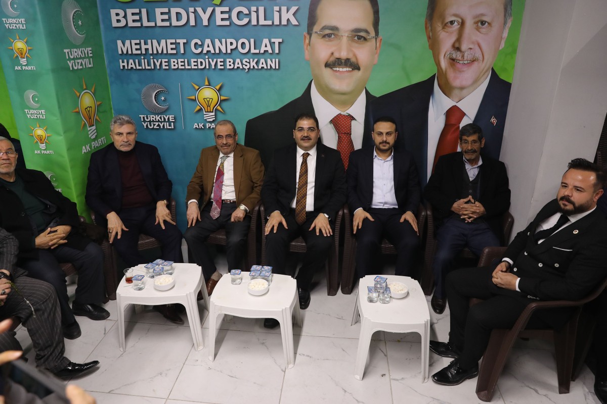 BAŞKAN CANPOLAT: AK PARTİ DEMEK MİLLETE HİZMET DEMEK
