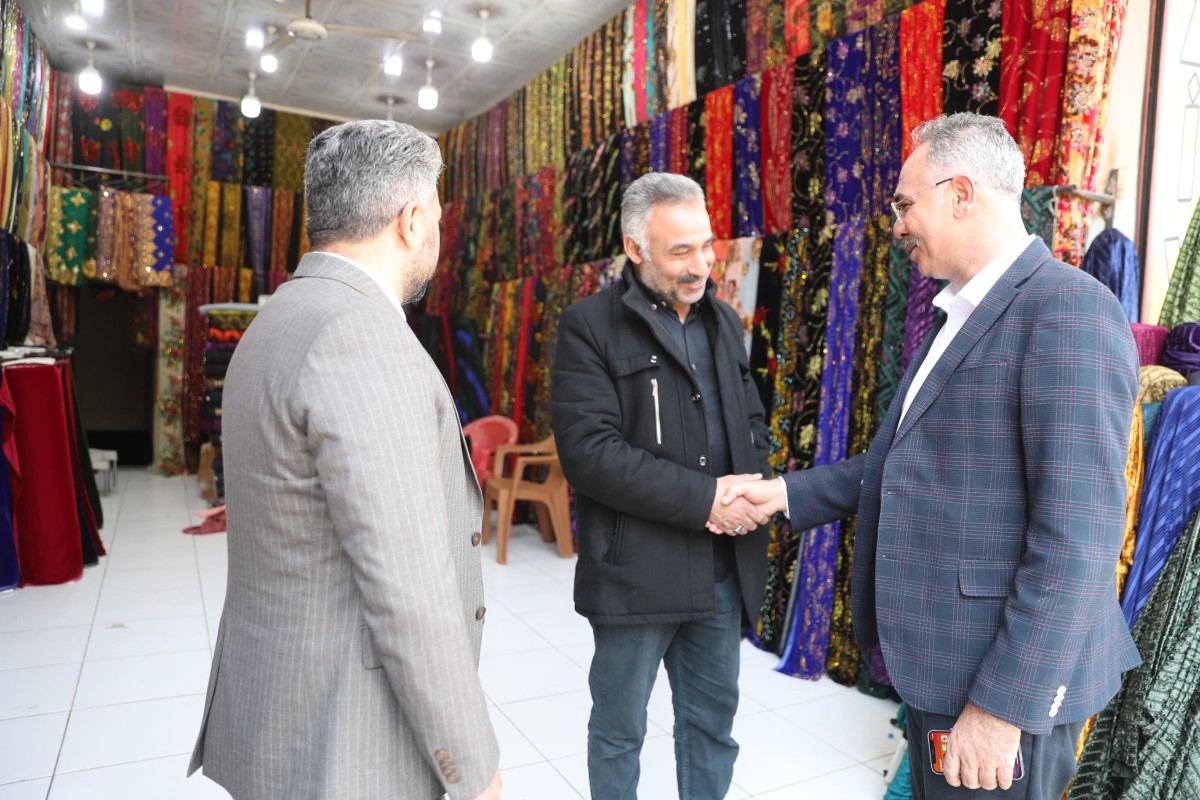 Başkan Mehmet Kuş Eyyübiyelileri Tek Tek Dinliyor