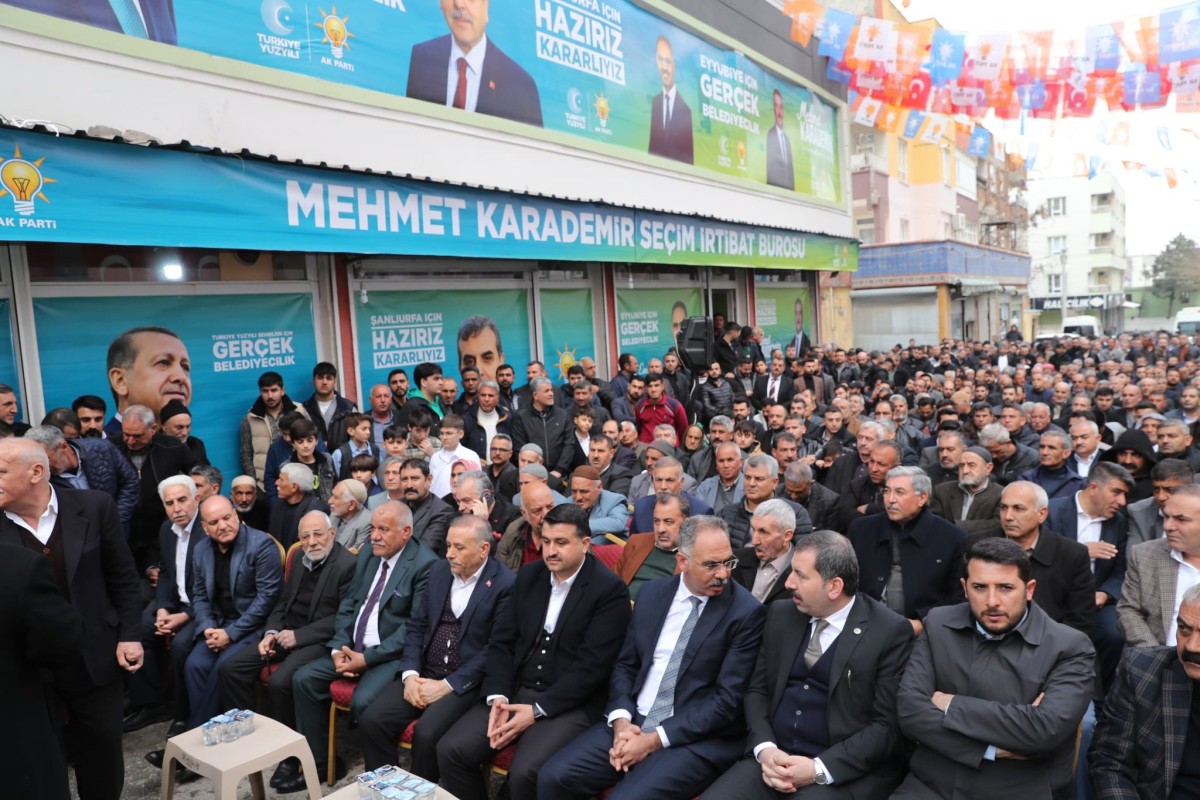 Eyyübiye’de AK Parti Coşkusu Dalga Dalga Büyüyor