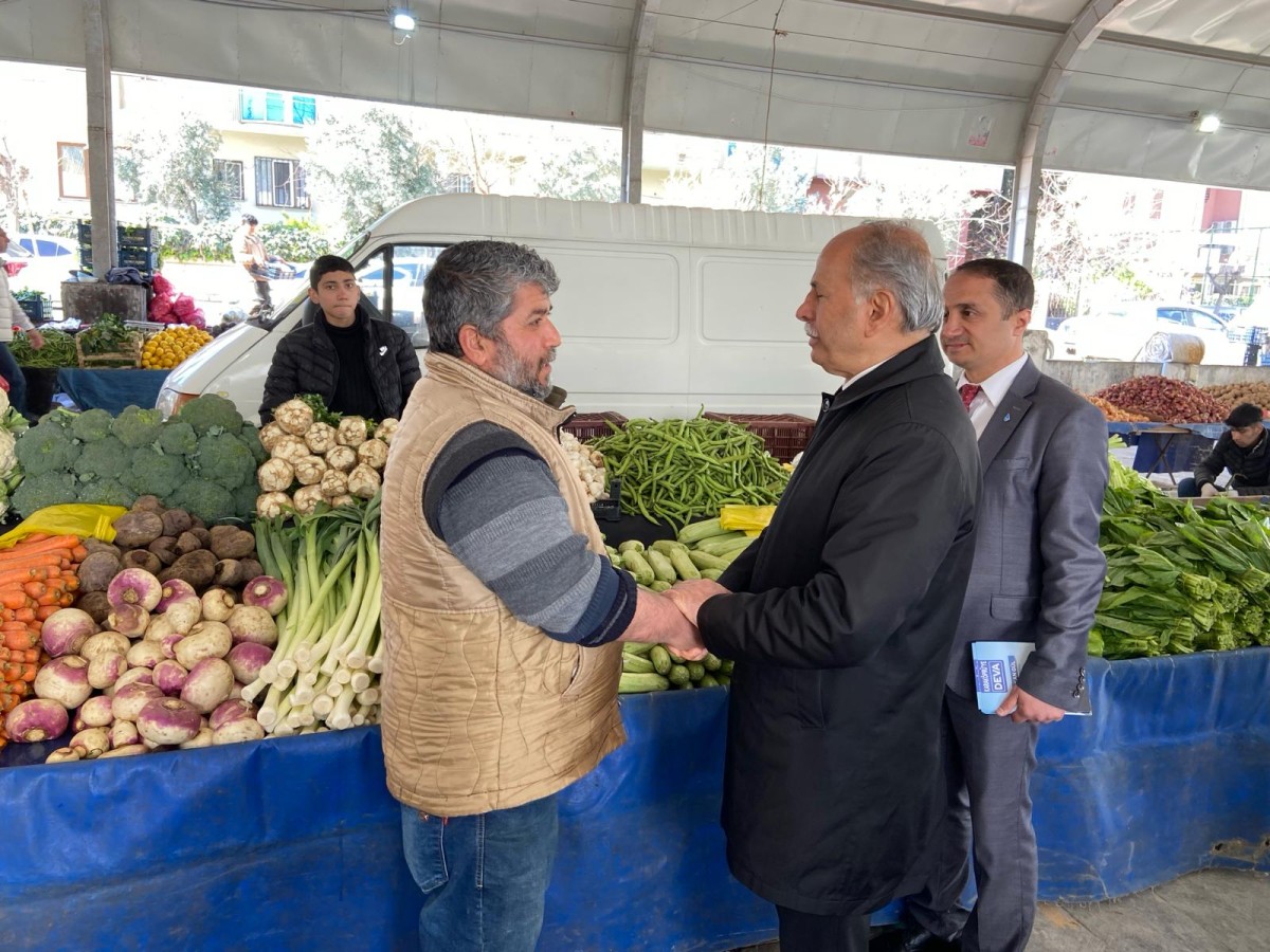 KAPLAN, KARAKÖPRÜ ESNAFININ SORUNLARINI DİNLEDİ