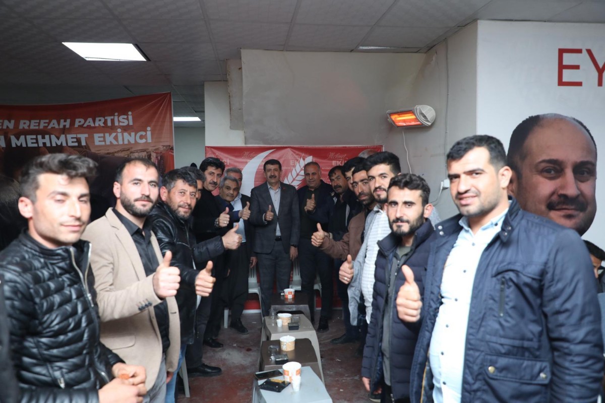 MEHMET EKİNCİ, MÜBAREK RAMAZAN AYINI EYYÜBİYE HALKI İLE KARŞILADI! 
