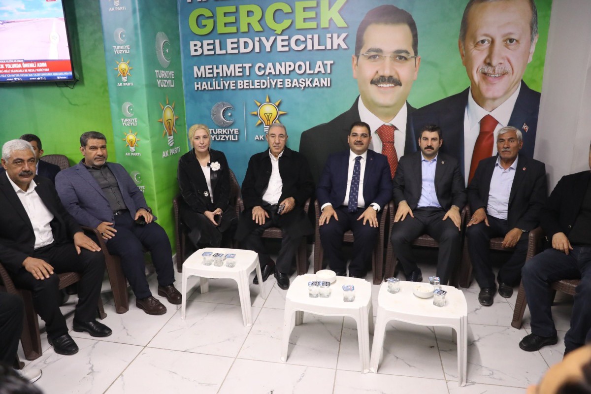 BAŞKAN CANPOLAT: 31 MART AKŞAMI HALİLİYE’DEN ÇOK GÜÇLÜ BİR MESAJ VERECEĞİZ