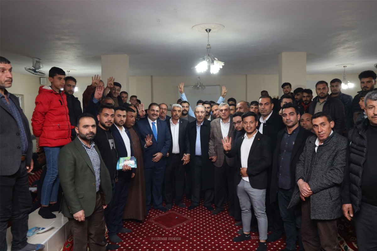 ŞANLIURFA’DA AK PARTİ’YE KATILIM VE DESTEK SÜRÜYOR 