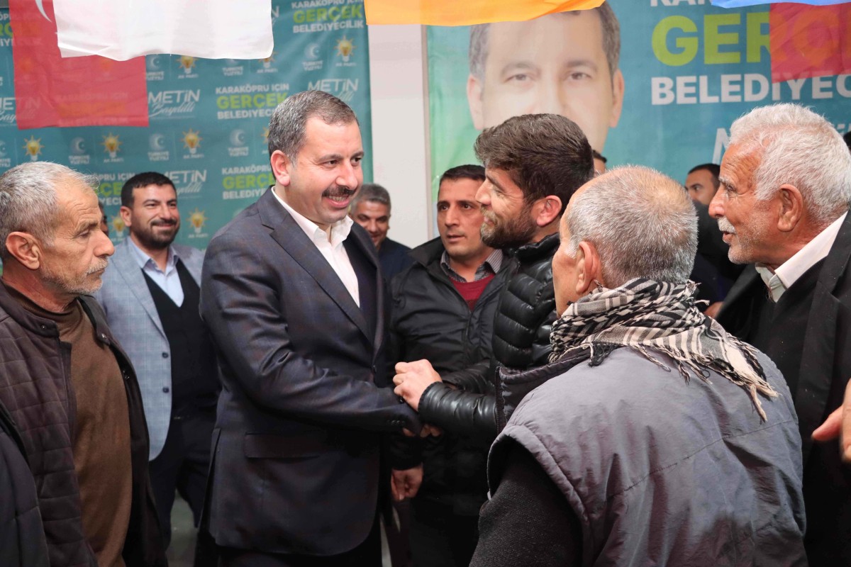 BAŞKAN BAYDİLLİ’YE SEÇİM OFİSİNDE DESTEK ARTIYOR