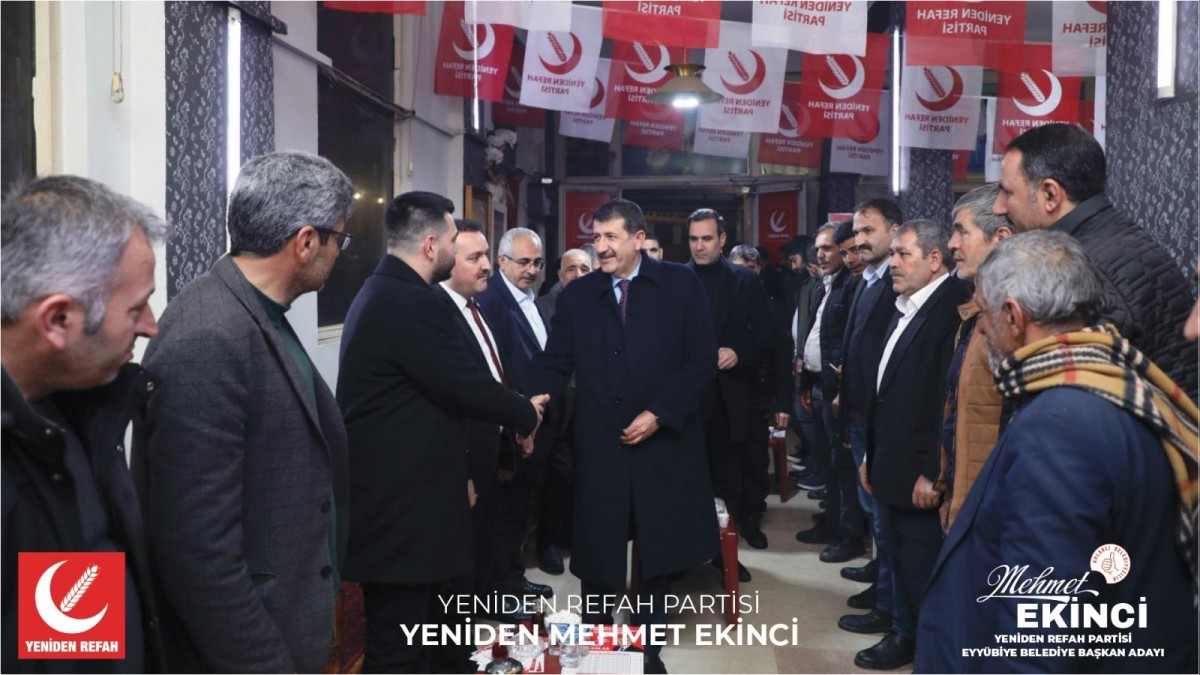 Eyyübiye Değişim İstiyor! Mehmet Ekinci’ye Eyyübiyelilerden Sevgi Seli