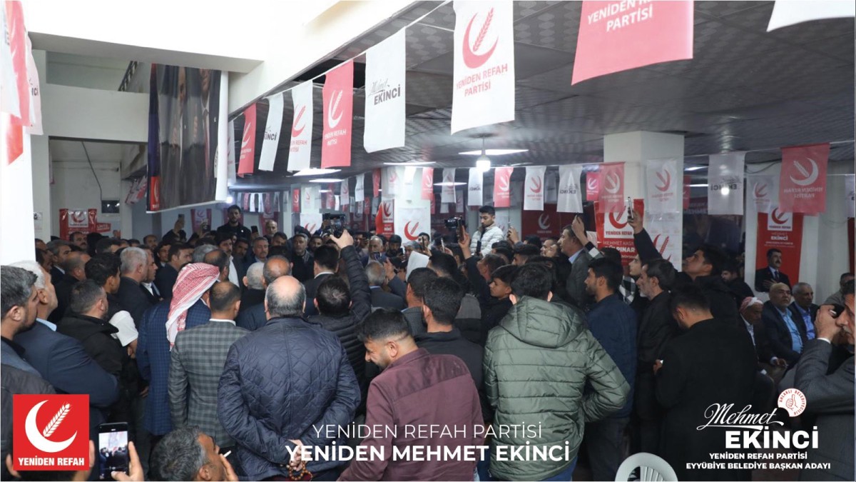 Yeniden Refah Partisi Eyyübiye’de Çığ Gibi Büyüyor
