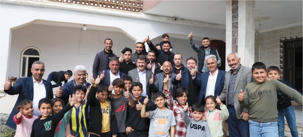 Eyyübiye'nin kırsal bölgelerinde Mehmet Ekinci rüzgarı esiyor