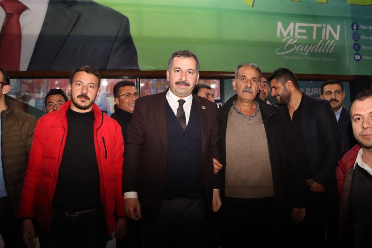 BAŞKAN BAYDİLLİ’YE SEÇİM OFİSLERİNDE VATANDAŞLARDAN TAM DESTEK