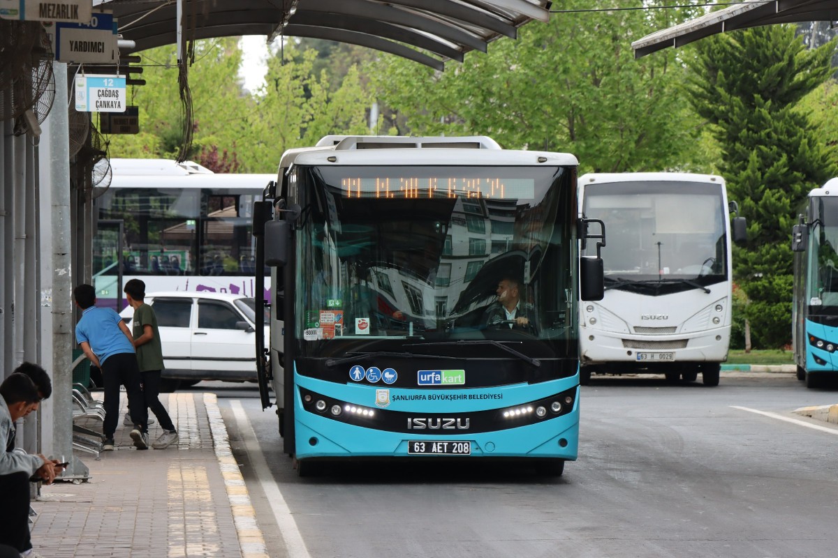 RAMAZAN BAYRAMINDA ŞANLIURFA’DA ULAŞIM 3 GÜN ÜCRETSİZ