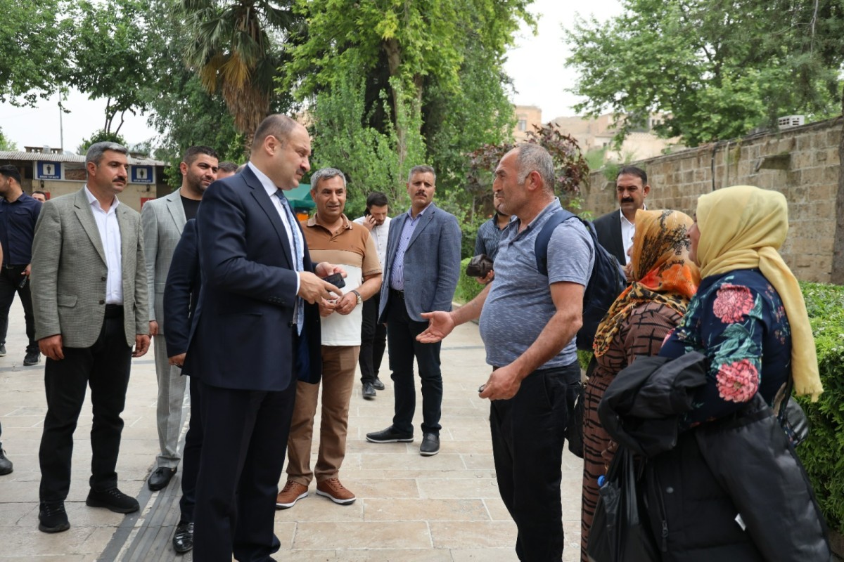 BAŞKAN GÜLPINAR BALIKLIGÖL VE HAŞİMİYE'DE