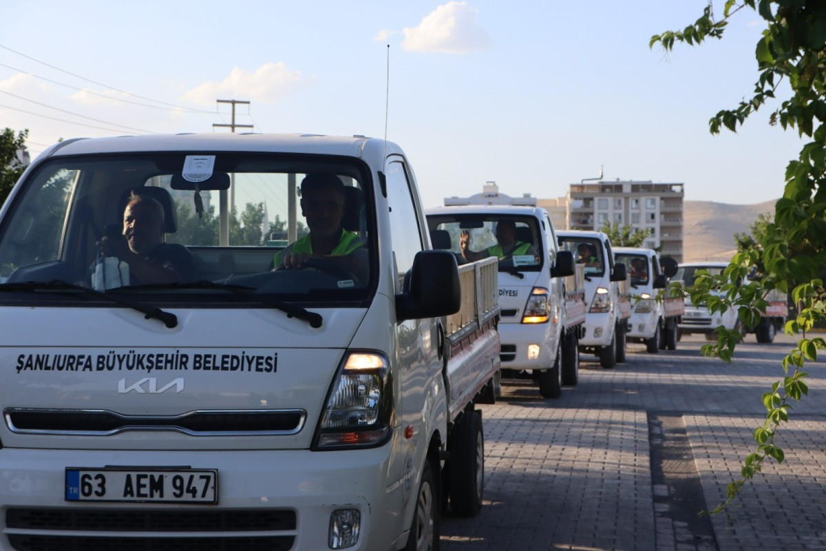 ŞANLIURFA BÜYÜKŞEHİR BELEDİYESİ VEKTÖRLE MÜCADELEDE İŞİ SIKI TUTUYOR